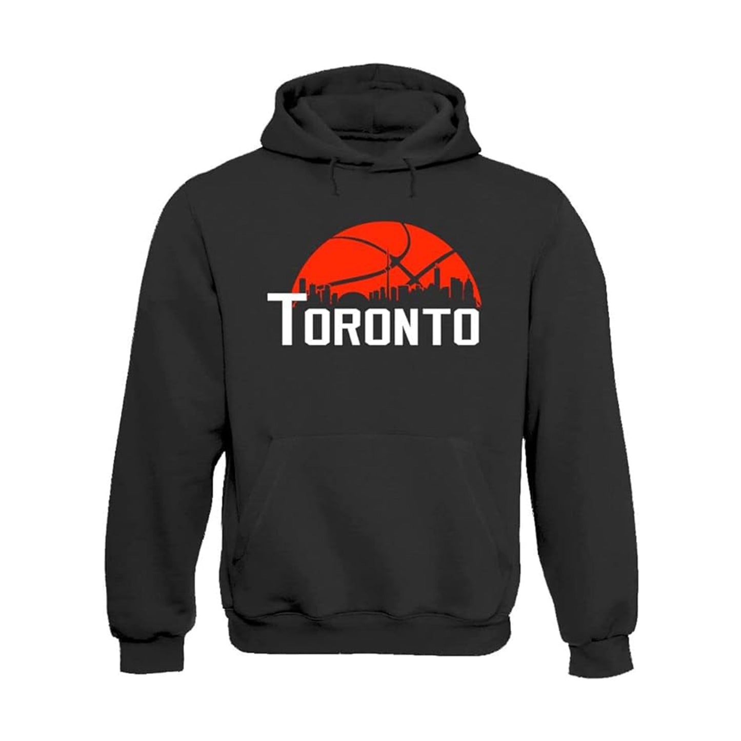Toronto Basketball Team Cityscape Skyline Men's Apparel for Basketball Fans