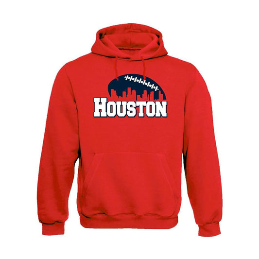 Houston Football City Skyline Men's Shirt for Football Fans