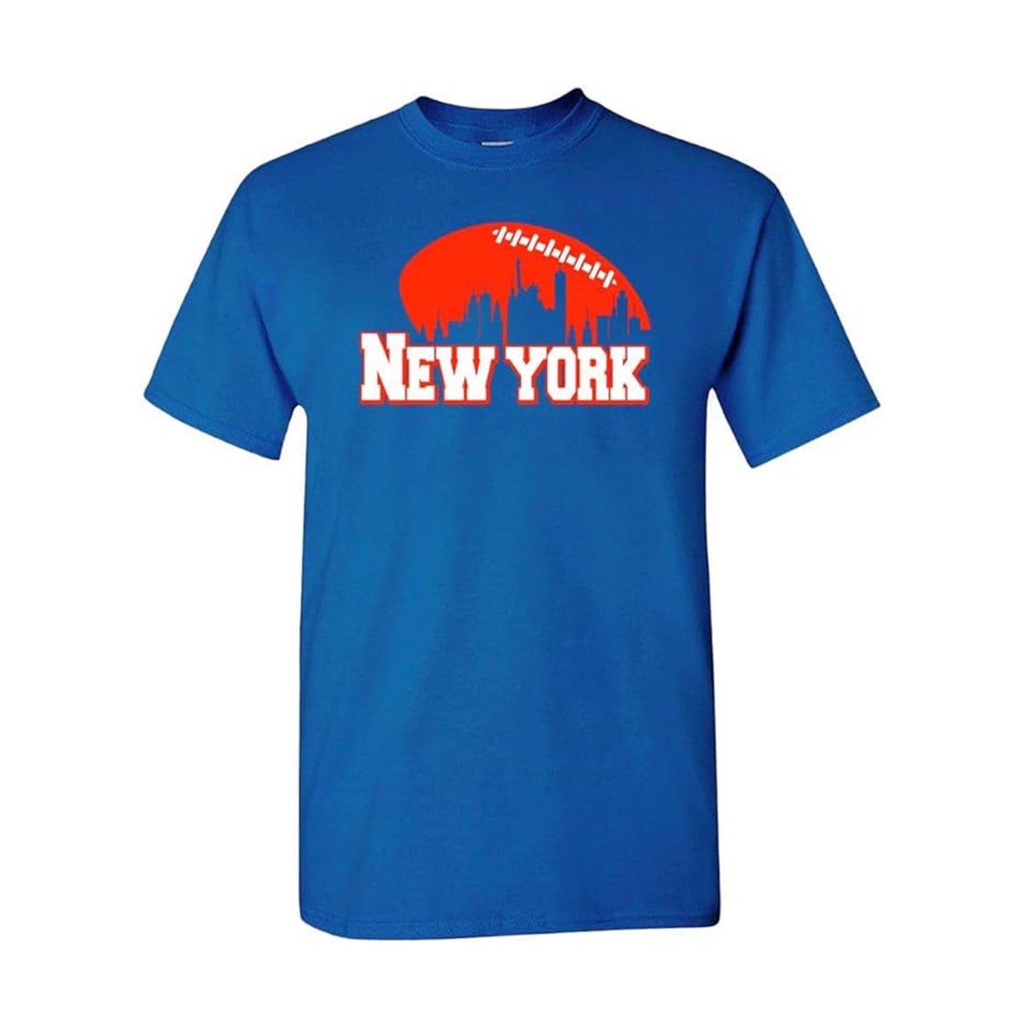 New york Football City Skyline Men's Shirt for Football Fans