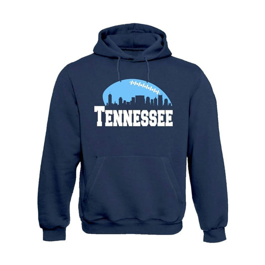 Tennessee Football City Skyline Men's Shirt for Football Fans