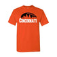 Cincinnati Football City Skyline Men's Shirt for Football Fans