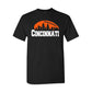 Cincinnati Football City Skyline Men's Shirt for Football Fans
