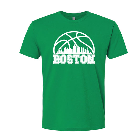 Boston Skyline Basketball Team Sports Fan Apparel
