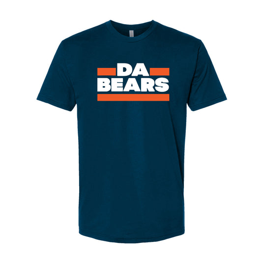 Da Bears Chicago Football Tee Athletic Sports Fan Collection