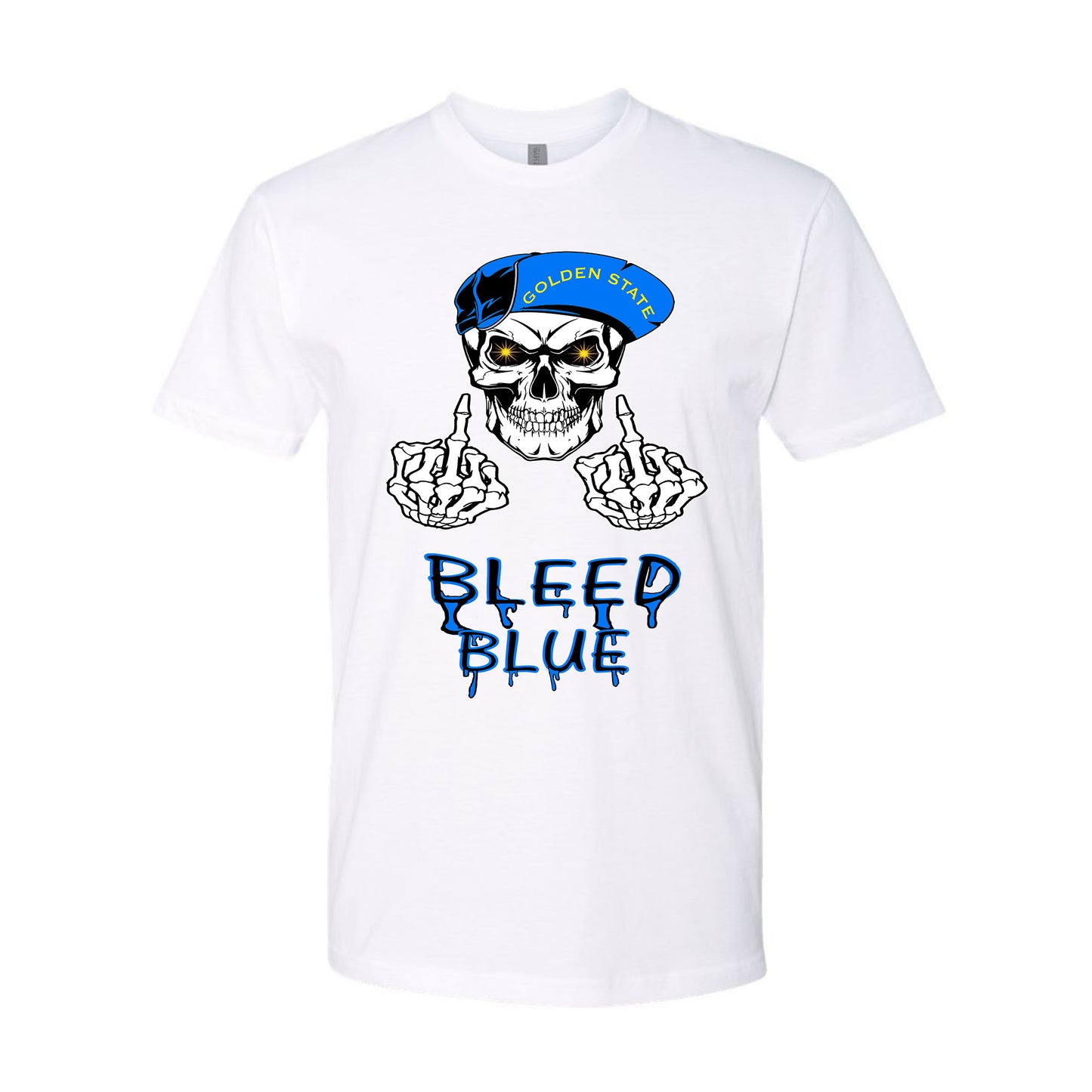 Gold Blooded T-Shirt for Golden State Basketball Fans