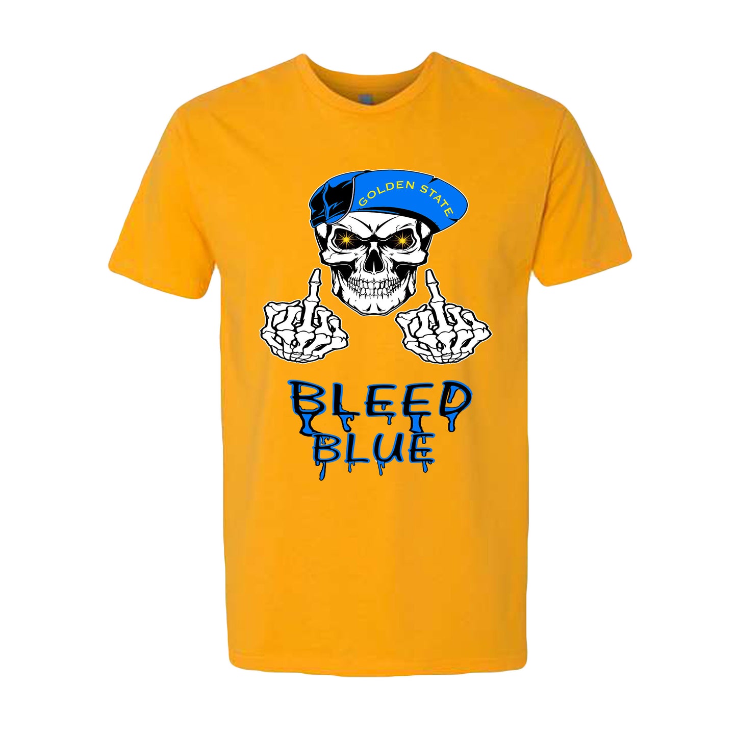 Gold Blooded T-Shirt for Golden State Basketball Fans