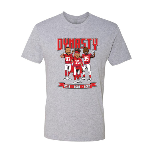 Kansas City Football Fans Dynasty Logo Shirt Champs