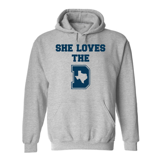 She Loves The D Apparel for Dallas Football Fans (S-3XL)