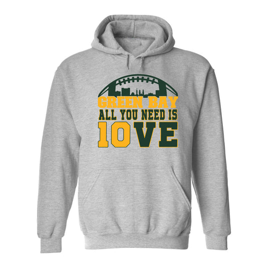 Green Bay Football Fans All You Need Is Love