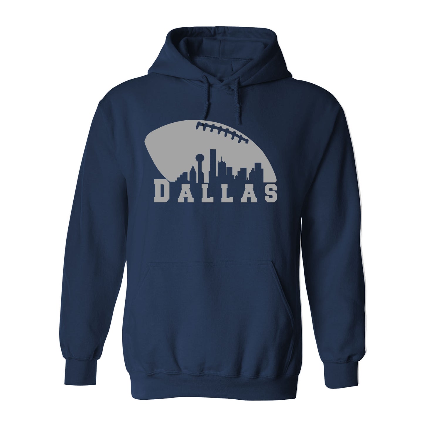 Dallas Football City Skyline Apparel for Football Fans (S-3XL)