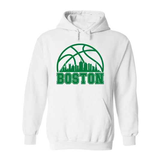 Boston Skyline Basketball Team Sports Fan Apparel