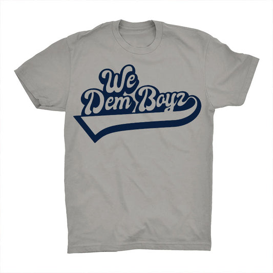 Dallas Cowboys Silver Tee NFL Football Fans Game Day T Shirt