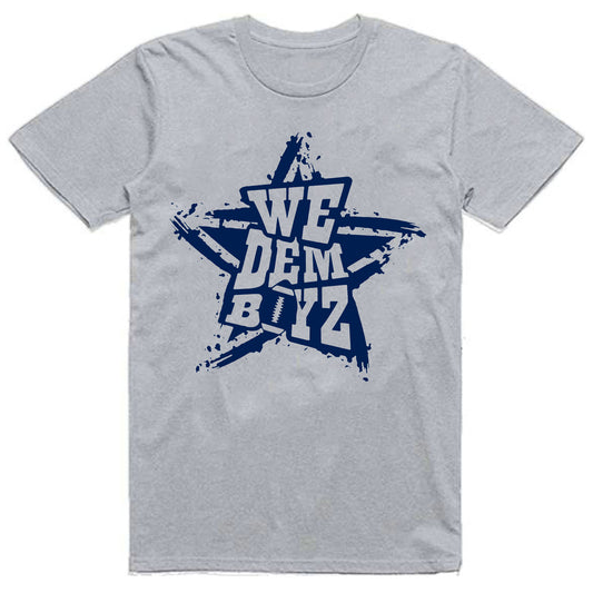 Dallas Cowboys Navy - Silver Tee Football Fans Game Day T Shirt